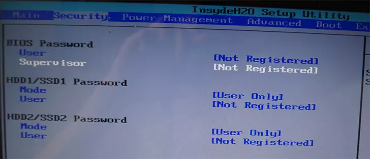 Як поставити пароль на BIOS комп'ютера
