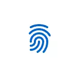 Setting the fingerprint entry in Windows 10