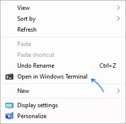Windows Terminal ў Windows 11