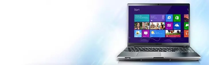 ინსტალაცია Windows 8 Samsung Laptop