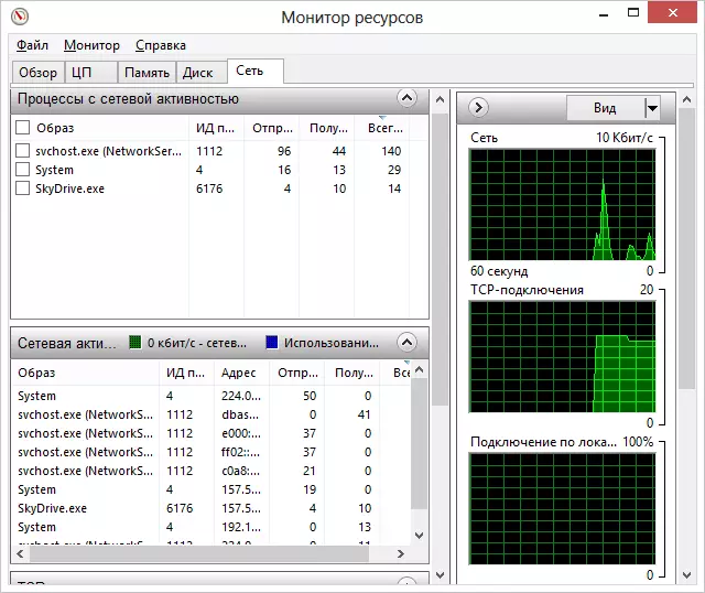 Monitor resursa sustava Windows