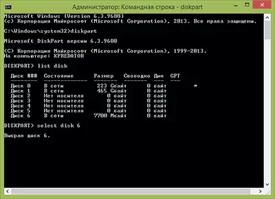 Creating a boot USB drive in the command prompt