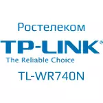 Setup TP-Link TL-WR740N ar gyfer Rostelecom