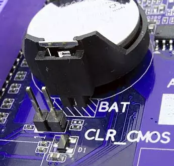 CMOS cleaning jumper
