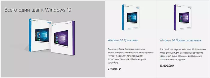 Nákup Windows 10 v obchodě
