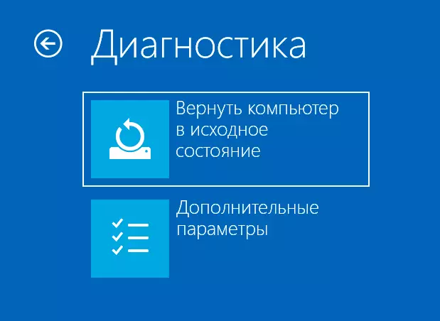 Проучване Windows 10 от околната среда за възстановяване
