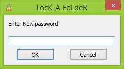Voer het wachtwoord in om toegang te krijgen tot mappen
