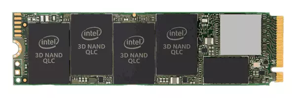 SSD QLC memoriarekin Intel-en