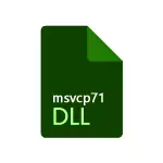 Fail MSVCP71.dll untuk Windows 7