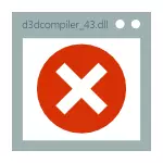 Errorea d3dcompiler_43.dll