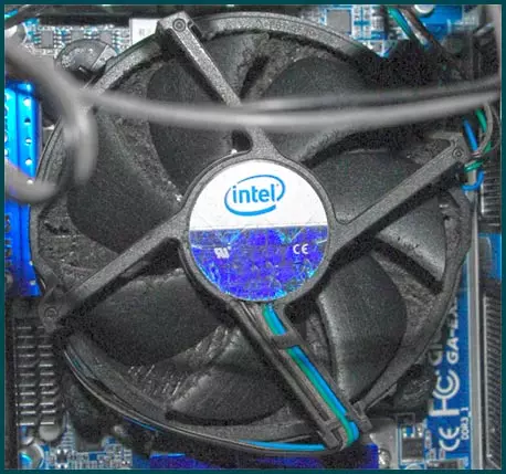 Dust a kan processor fan