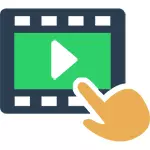 Groen scherm tijdens het online kijken naar video