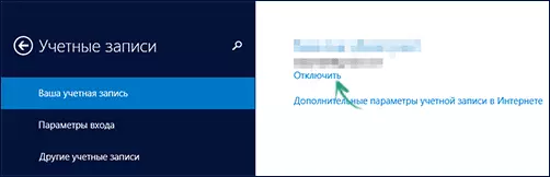 Pag-disconnection gikan sa Microsoft Account