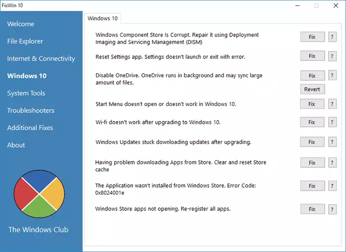 Correcció d'errors de Windows 10