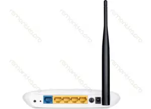 Agterkant van die TP-LINK WR741ND router