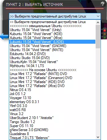 Ukulayisha ukusatshalaliswa kwe-Linux kuMdali we-USB