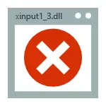 Xinput1_3.dll manjka na računalniku